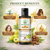 Bhudevam Naturals Khadi Amla Reetha Hair Shampoo for Hair Fall Control & Deep Scalp Cleansing - 4