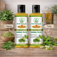 Bhudevam Naturals Khadi Henna & Tulsi Hair Shampoo for Scalp Care & Hair Fall Control - 8