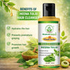 Bhudevam Naturals Khadi Henna & Tulsi Hair Shampoo for Scalp Care & Hair Fall Control - 10