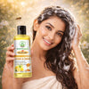 Bhudevam Naturals Khadi Honey Lemon Shampoo for Dandruff Control & Fresh, Healthy Hair - 9