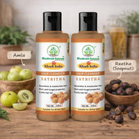 Bhudevam Naturals Khadi Satritha Hair Cleanser – Natural Care for Thick & Healthy Hair - 2