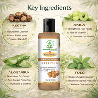 Bhudevam Naturals Khadi Satritha Hair Cleanser – Natural Care for Thick & Healthy Hair - 7