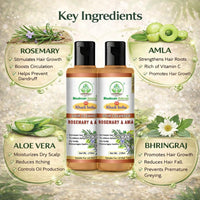 Bhudevam Naturals Khadi Rosemary & Amla Shampoo – Nourish, Repair & Smooth Hair - 8