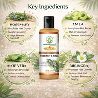 Bhudevam Naturals Khadi Rosemary & Amla Shampoo – Nourish, Repair & Smooth Hair - 12