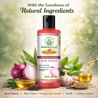 Bhudevam Naturals Khadi Red Onion Hair Shampoo – Anti-Hair Fall & Strengthening Formula - 3
