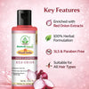 Bhudevam Naturals Khadi Red Onion Hair Shampoo – Anti-Hair Fall & Strengthening Formula - 4