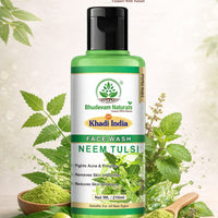 Bhudevam Naturals Khadi Neem Tulsi Face Wash for Oily & Acne-Prone Skin - 12