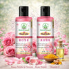 Bhudevam Naturals Khadi Rose Face Wash Gentle Herbal Face Cleanser for Soft & Glowing Skin - 8