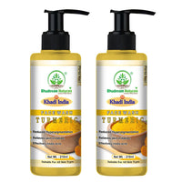 Bhudevam Naturals Khadi Turmeric Face Wash – Fights Acne, Reduces Pimples & Adds Radiance - 7