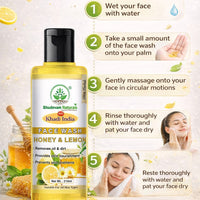Bhudevam Naturals Khadi Herbal Honey Lemon Face Wash – Removes Dirt, Oil & Impurities Naturally - 11