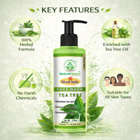 Bhudevam Naturals Khadi Tea Tree Face Wash – Anti-Pimple, Anti-Blemish & Refreshing Formula - 9