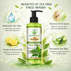 Bhudevam Naturals Khadi Tea Tree Face Wash – Anti-Pimple, Anti-Blemish & Refreshing Formula - 12