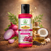 Bhudevam Naturals Khadi Red Onion Hair Oil for Nourished Scalp & Healthy Hair 210ml - 5