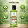 Bhudevam Naturals Khadi Henna Thyme Herbal Hair Tonic for Hair Growth, Frizz Control & Scalp Hydration 210ml - 3