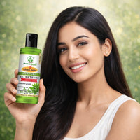 Bhudevam Naturals Khadi Henna Thyme Herbal Hair Tonic for Hair Growth, Frizz Control & Scalp Hydration 210ml - 6