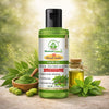 Bhudevam Naturals Khadi Neem Tea Tree & Basil Hair Oil for Dandruff Control & Hair Fall 210ml - 6