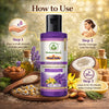 Bhudevam Naturals Khadi Lavender & Ylang Ylang Relaxing Body Massage Oil for Stress Relief & Skin Nourishment 210ml - 4