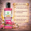 Bhudevam Naturals Rose Geranium Spa Therapy Massage Oil for Muscle Relaxation, Skin Care & Deep Hydration 210ml - 2