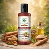 Bhudevam Naturals Khadi Aromatherapy Sandalwood Massage Body Oil for Stress Relief & Deep Skin Hydration 210ml - 5
