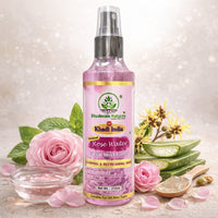Bhudevam Naturals Khadi Rose Water Skin Toner for Glowing Skin, Hydration & Pore Tightening 420ml - 5