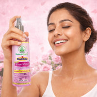 Bhudevam Naturals Khadi Rose Water Skin Toner for Glowing Skin, Hydration & Pore Tightening 420ml - 7