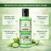 Bhudevam Naturals Khadi Pure Cucumber Water Mist Toner for Face | Hydrating Face Toner Spray for Refreshing Skin, Pore Care & Cooling Effect 420ml - 3