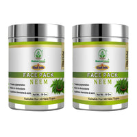 Bhudevam Naturals Khadi Neem Face Pack for Acne & Pimples Control 100gm - 1