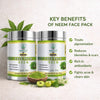 Bhudevam Naturals Khadi Neem Face Pack for Acne & Pimples Control 100gm - 5
