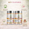 Bhudevam Naturals Khadi Rose & Orange Face Pack for Skin Brightening & Glow 100gm - 2
