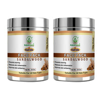 Bhudevam Naturals Khadi Sandalwood Face Pack for Skin Brightening & Glow 100gm - 1