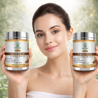 Bhudevam Naturals Khadi Sandalwood Face Pack for Skin Brightening & Glow 100gm - 6