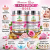 Bhudevam Naturals Khadi Herbal Rose Face Pack Skin Brightening Face Mask for Glow, Pigmentation & Deep Cleansing 100gm - 3