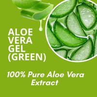 Bhudevam Naturals Khadi Aloe Vera Gel Green for Skin & Hair Care | Cooling Skin Gel for Moisturizing, Sunburn Relief, Acne Control & Healthy Hair Care 200gm - 3