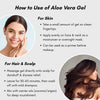 Bhudevam Naturals Khadi Pure Aloe Vera Gel (Transparent) for Skin & Hair | Natural Hydrating Gel for Face, Acne Care, Sunburn Relief & Deep Moisturization 200gm - 7