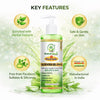 Bhudevam Naturals Khadi Pure Aloe Vera Gel | Lightweight Non-Sticky  green Gel for Skin Hydration, Acne Control, Hair Care & Skin Brightening 200gm - 3