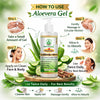 Bhudevam Naturals Khadi Aloe Vera Gel for Acne & Pimples – Reduces Redness & Blemishes Transparent 200gm - 2