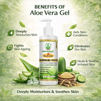 Bhudevam Naturals Khadi Aloe Vera Gel for Acne & Pimples – Reduces Redness & Blemishes Transparent 200gm - 5