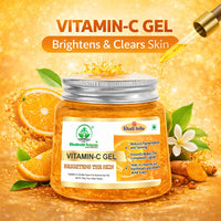Bhudevam Naturals Khadi Vitamin C Gel for Glowing Skin – Brightens, Hydrates & Reduces Dullness 200gm - 3