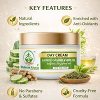 Bhudevam Naturals Khadi Brightening Day Cream for Women & Men 50gm - 2
