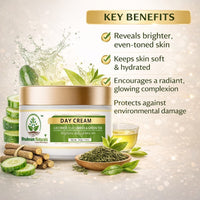 Bhudevam Naturals Khadi Brightening Day Cream for Women & Men 50gm - 5