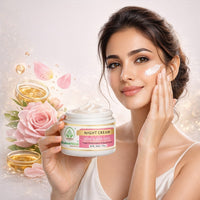 Bhudevam Naturals Khadi Luxury Night Cream for Face – Advanced Anti Aging Formula for Radiant & Youthful Skin 50gm - 3