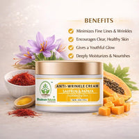 Bhudevam Naturals Khadi Anti Wrinkle Face Cream – Deep Hydration & Wrinkle Repair for Smooth, Firm Skin 50gm - 6
