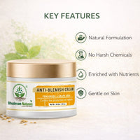 Bhudevam Naturals Khadi Anti Blemish Cream for Dark Spot Removal & Skin Brightening Moisturizer for Clear Skin 50gm - 4