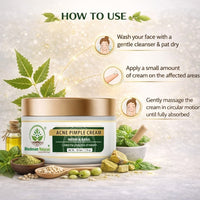 Bhudevam Naturals Khadi Acne Pimple Cream for Fast Acting Spot Treatment for Pimples, Acne & Breakouts 50gm - 4