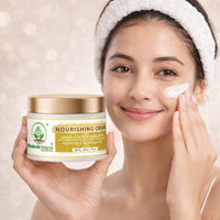 Bhudevam Naturals Khadi Sandal & Olive Face Nourishing Cream with Shea Butter – Deep Hydration Moisturizer for Soft & Glowing Skin 50gm - 3