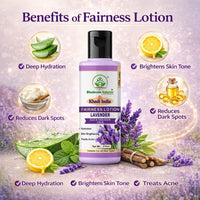Bhudevam Naturals Khadi Lavender Fairness Lotion for Women & Men – Even Skin Tone & Radiant Glow Moisturizer 210ml - 6