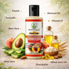 Bhudevam Naturals Khadi Peach Avocado Moisturizer for Women & Men – Soft, Smooth & Healthy Looking Skin 210ml - 3