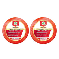 Bhudevam Naturals Khadi Rose Honey Loofah Soap – Natural Exfoliating Bath Soap for Soft & Glowing Skin 250gm - 1