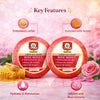 Bhudevam Naturals Khadi Rose Honey Loofah Soap – Natural Exfoliating Bath Soap for Soft & Glowing Skin 250gm - 6