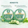 Bhudevam Naturals Khadi Mint Cucumber Loofah Soap – Natural Exfoliating Bath Soap for Cool & Refreshing Skin 250gm - 5